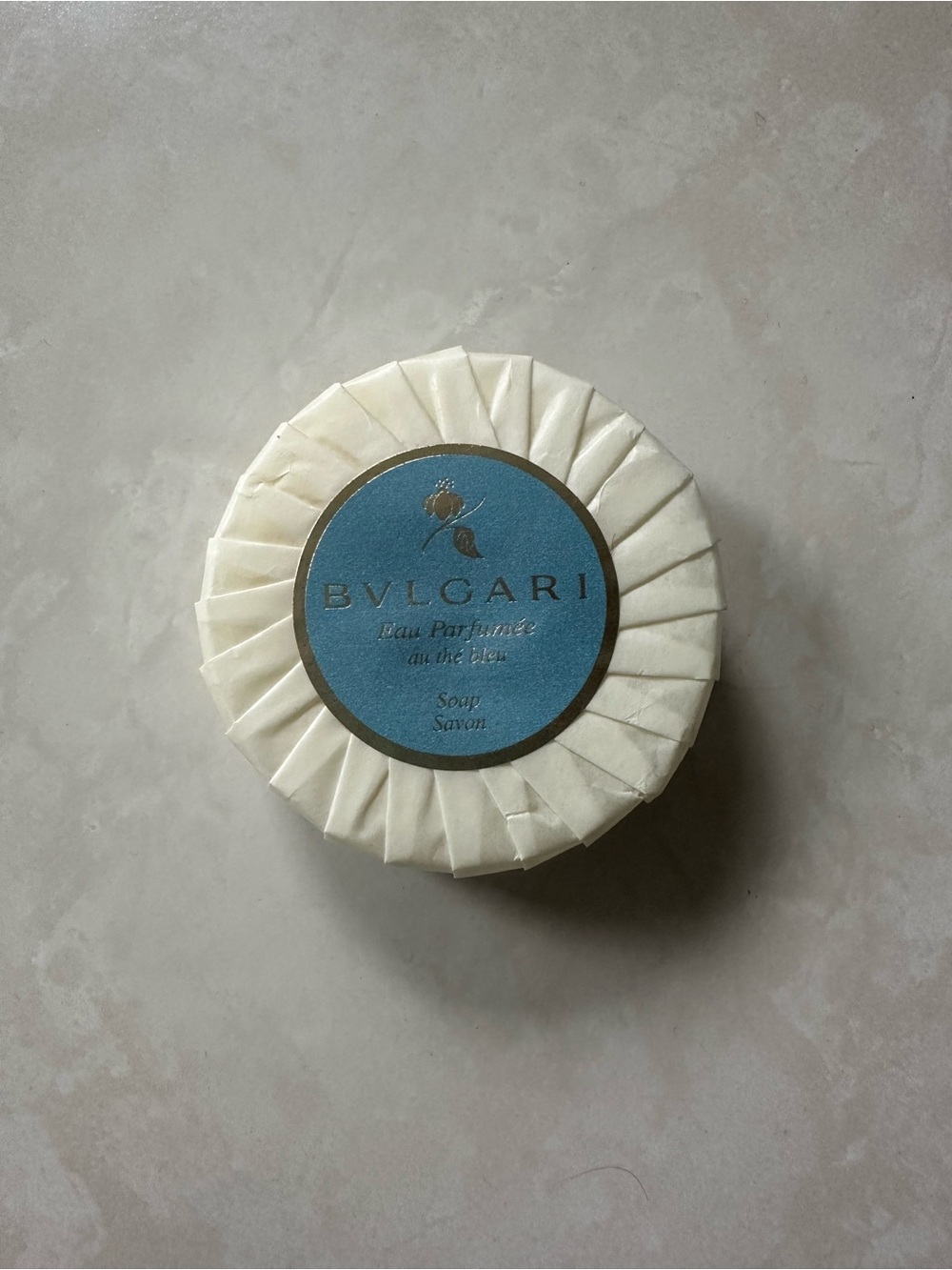 Bulgari White & Blue Luxury Soap